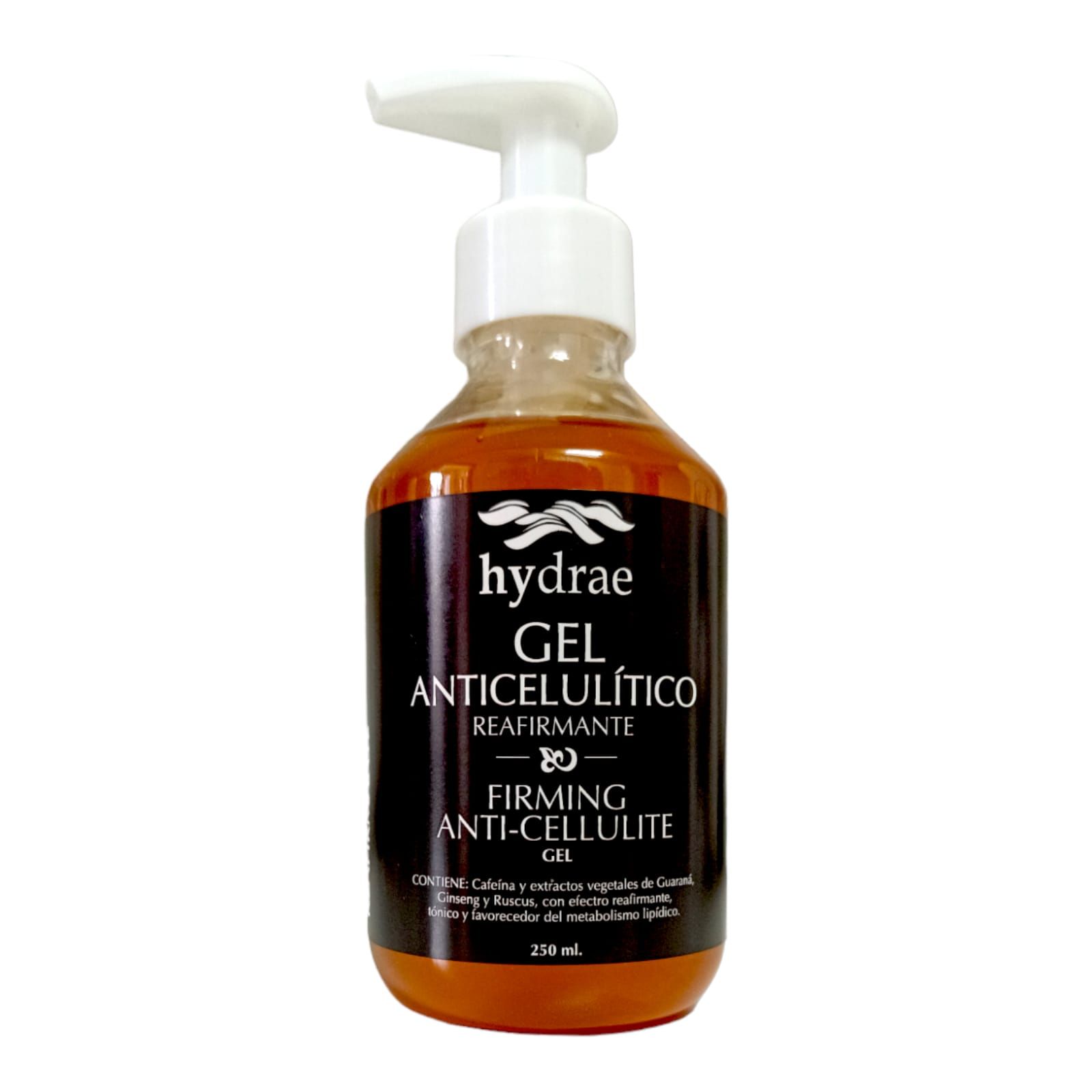 Gel anticelulítico reafirmante 250 ml 1 Gel anticelulítico reafirmante 250 ml hydrae